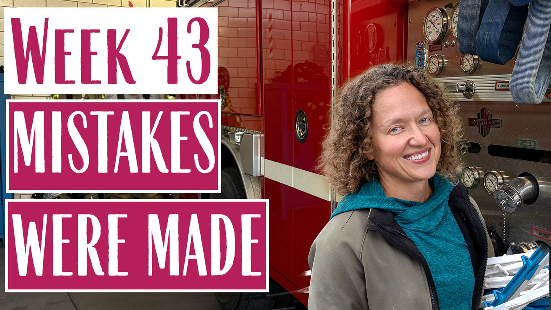 Farm Fire Bacon Blunder - Farmer Mary Field Notes (Week 43)