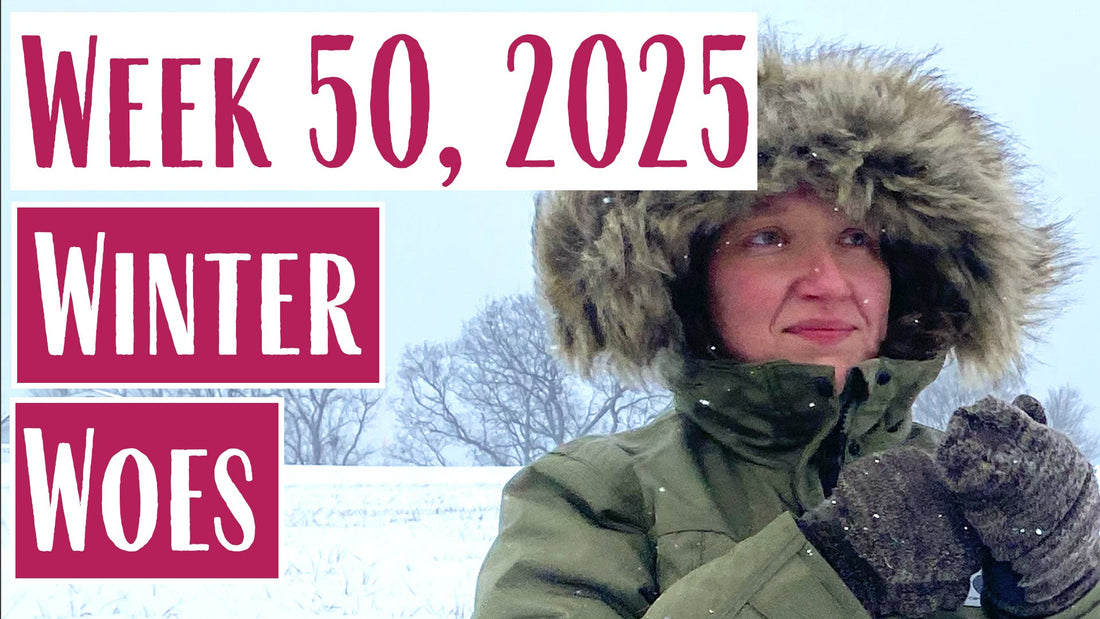 Winter Adventures with Broken Tractors, Stuck Neighbors, and Fire Department Calls - Farmer Mary Field Notes (Week 50, 2025)